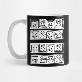 Findigo native cat pattern - sacrat - Mug